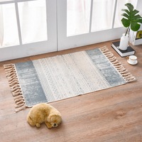 Tapis de sol tissé de meilleure qualité, design persan, abstrait moderne, fait à la machine, en coton, tissage, impression numérique, abstrait moderne