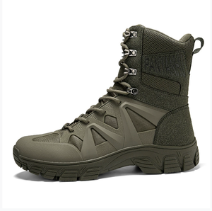 Bottes tactiques pour hommes adultes DF 304, couleur vert sauge, pour la chasse, la randonnée, le désert - Product Image 3