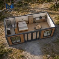 Kiosque mobile de 20 pieds, écologique et respirant, pour café pop-up, idéal pour appartements, hôtels et villas