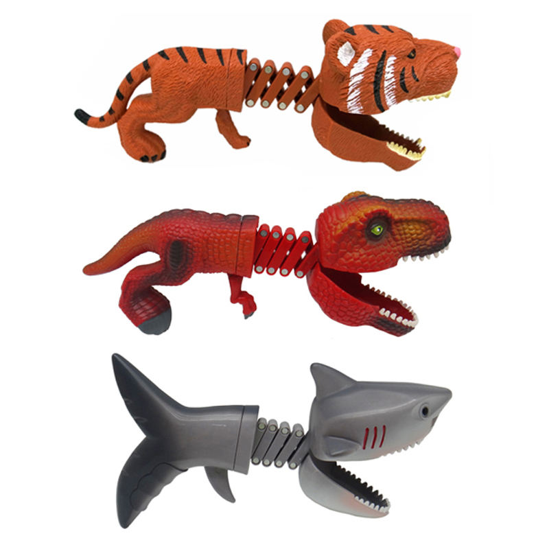 Grabber Toy Chomping Dinosaur Toy Plastic Grabber Animal Toys Fun