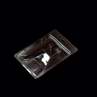 Emballage en blister pliable personnalisable en PET recyclé transparent pour outils, accessoires de quincaillerie, ciseaux