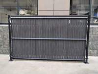 Panneau de clôture en treillis PVC avec support de plante grimpante pour treillis de jardin Design décoratif
