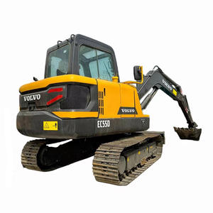 Excavatrice sur chenilles hydraulique d'occasion Volvo 60 d'origine japonaise, modèles Volvo EC55, EC60D, EC75D, EC80D, EC80, EC55D, EC55B, en promotion à prix réduit - Product Image 1