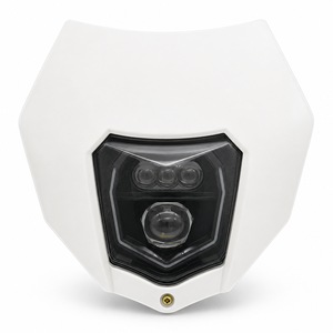 Phare LED pour moto tout-terrain modifiée, faisceau haut/bas, DRL, étanche, haute luminosité, vente chaude, directement de l'usine - Product Image 1