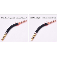 350A Mig accessoires combinaison col de cygne porte-embout de contact pointe de contact buse de gaz pour torche mig