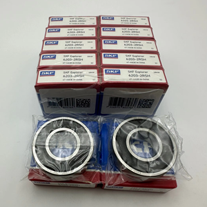 Roulement à billes à gorge profonde haute vitesse SKF NSK 6203-2RS C3 KOYO <span class=keywords><strong>FAG</strong></span> 6200 <span class=keywords><strong>6202</strong></span> pour automobile et moto, étanche, fournisseur de roulements - Product Image 6