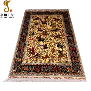 luxury flower vintage turkish crafts free delivery handmade silk persian rug