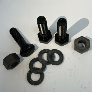 10.9 की स्टील संरचना उच्च शक्ति वाले बड़े हेक्सागोनल बोल्ट जी/टी 1231 का उपयोग करती है, एक अखरोट और दो वॉशर के साथ पूर्ण सेट, एम 16 - Product Image 4