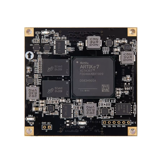 ALINX AC7A035 AC7A200 Core Board Black and Golden Development of A7 Core Board Artix-7 200T/100T/35T Industrial