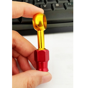 AN3 Aluminium Connect Moto Frein Ligne Tuyau Liquide Dégagement Rapide Connexion Raccord Plusieurs Modèles - Product Image 6