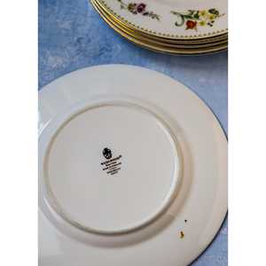 Ensemble de cinq assiettes à dessert durables Wedgwood, design Mirabelle personnalisable pour hôtels, pour soupe, salade, dîner kg - Product Image 1