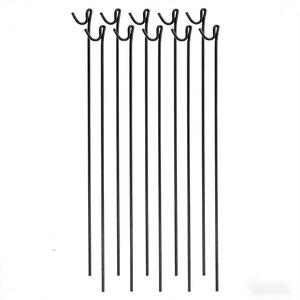 Perni <span class=keywords><strong>per</strong></span> Recinzioni Metalliche di Alta Qualità con Gambo Liscio <span class=keywords><strong>per</strong></span> Fissaggio di Recinzioni a Rete in Parchi, Prati e Strade - Product Image 3