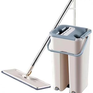 Cubo exprimidor para limpiar el suelo del hogar, Herramientas de limpieza, autolavado, tamaño mediano, 360 - Product Image 2