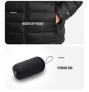 Nuova Giacca <span class=keywords><strong>da</strong></span> <span class=keywords><strong>Donna</strong></span> PELLIOT Outdoor Invernale Calda Antivento Idrorepellente in Piumino d'Oca Ultraleggero con Collo Alto e Fill Power 800 - Product Image 3