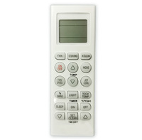 Télécommande AC ES-AC022-A avec clavier nouveau ABS pour LG AKB74055401 AKB73456120 télécommande de climatiseur 18 touches