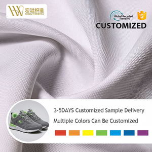 Tissu en maille monocouche doux pour la peau, multicolore, personnalisable, pour la doublure intérieure des chaussures de sport - Product Image 1
