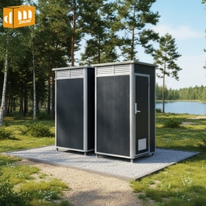 Douches portatives mobiles et toilettes portatives Toilette chimique publique Toilette extérieure en plastique pour le parc - Product Image 1