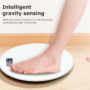 BL-1602 Glas machte runde persönliche Waage Gewicht profession elle Körper waage - Product Image 4