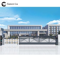 Vente directe d'usine - Porte coulissante en aluminium avec design moderne pour les écoles et les usines - Portes électriques
