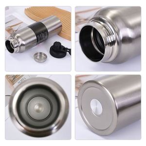 Custom Logo Large-Capacity Insulated Sports Thermos Double Wall Vacuum Flask Stainless Steel Travel <b>Thermal</b> <b>Mug</b> - Product Image 5