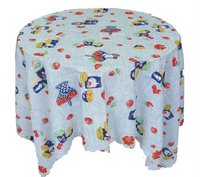 Nappe florale en polyester tissé sur mesure, lavable et réutilisable, ronde, ovale ou carrée, pour la maison, l'hôtel, les mariages et les fêtes