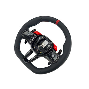 พวงมาลัยหุ้มหนังแบบสั่งทำที่ทนทานสำหรับ <span class=keywords><strong>BMW</strong></span> G20 G22 G26 G30 G60 G80 G82 F90 X6M G90 F95 F96 F97 F98 X3M X4M X5M - Product Image 3