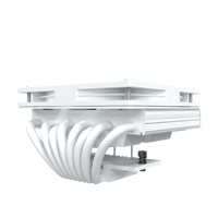 Refroidisseur de processeur FEZCOOL A128-X75-1 avec 8 caloducs renforcés, compatible LGA 2011 1700 1200 AM5 AM4