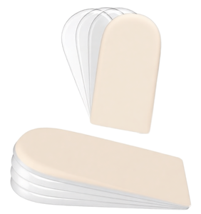 Solette Ortopediche in <span class=keywords><strong>Silicone</strong></span> Sumifun per Donne, Supporto per Arco Plantare, Rialzi Regolabili per Tallone, per Dolore al Tallone e Discrepanze nel Lunghezza delle Gambe 1/4" 1" (2 - Product Image 1