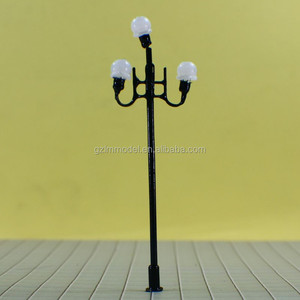 Lámpara de Maqueta para Escenarios Ferroviarios de Trenes HO O, <span class=keywords><strong>Farola</strong></span> LED, Semáforo T6 de 6.0CM, Uso <span class=keywords><strong>Exterior</strong></span>, Diseño Mediterráneo, Plástico - Product Image 1