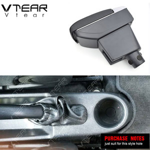 Vtear Boîte de rangement élégante en ABS et cuir PU <span class=keywords><strong>pour</strong></span> <span class=keywords><strong>accoudoir</strong></span> <span class=keywords><strong>avant</strong></span> de voiture avec porte-gobelet USB, accessoires intérieurs <span class=keywords><strong>pour</strong></span> Proton Saga 2015-2018 - Product Image 2