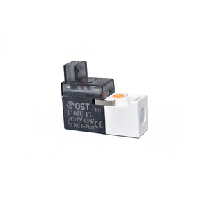 OST T101U-FL 12V DC <span class=keywords><strong>3</strong></span> yollu mikro Solenoid vana pnömatik makineleri örgü tıbbi cihazlar robotlar normalde kapalı - Product Image 1