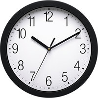 Jam Dinding Quartz Modern 10-Inci Tanpa Suara Gaya Antik Desain Lucu Dapat Disesuaikan Tampilan Jarum Satu Sisi untuk Ruang Tamu