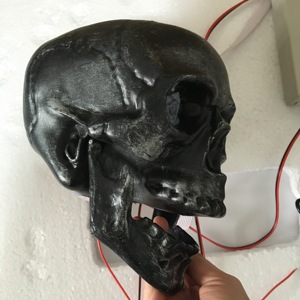 Accessoires de jeu Takagism, capteur de lumière en forme de crâne pour déverrouiller les accessoires de jeu d'évasion en réalité, accessoire de fête d'<span class=keywords><strong>Halloween</strong></span> - Product Image 4