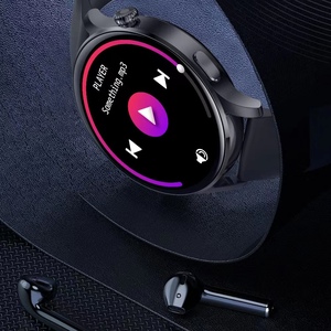 Gk37Pro สมาร์ทวอทช์แอนดรอยด์พร้อมหน้าจอสัมผัสเต็มจอ ISO IPS IP67แสดงผลคะแนนกันน้ำฟังก์ชันติดตามกิจกรรม<span class=keywords><strong>พูด</strong></span>คุย - Product Image 2