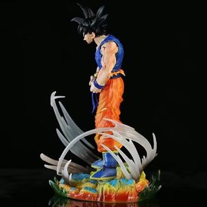 32.5cm Anime Dragon DBZ Son <span class=keywords><strong>Goku</strong></span> avec deux têtes figurines Pvc Collection modèle poupée Statue jouet cadeau - Product Image 6