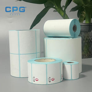 Manufacturer Custom Waterproof Thermal Barcode Label 40x20 50x30 Thermal Label Paper for Product Labeling - Product Image 1