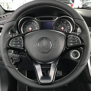 ฝาครอบพวงมาลัยรถยนต์สำหรับ Mercedes Benz a B C E GLA CLA GLC GLS GLE V Class W176 W246 W205 W213 W117 C117 X156 X253 W447 - Product Image 5