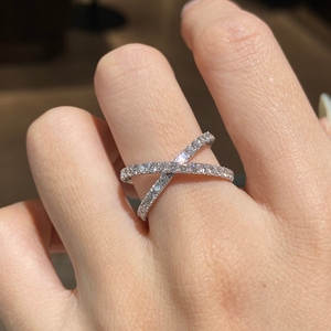 เพชร Aazuo Lab Grown Diamonds 0.90 กะรัต เครื่องประดับหรูหรา ทองคำขาวแท้ 18K แหวนลายวินเทจ ของขวัญสำหรับผู้หญิง สำหรับงานเลี้ยงระดับสูง - Product Image 5