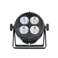 Projecteur LED de scène extérieur 4*50W IP65 200W étanche pour mariage, église, spectacle, discothèque, fête, équipement d'éclairage de scène DJ