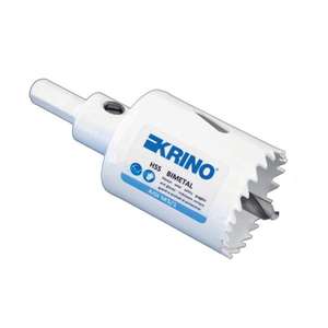 KRINO - 2106104000 HSS Sierras de agujero bimetálicas con dientes variables y eje fijo-EAN 8014249406464 Brocas Sierras de agujero y cenadores - Product Image 1