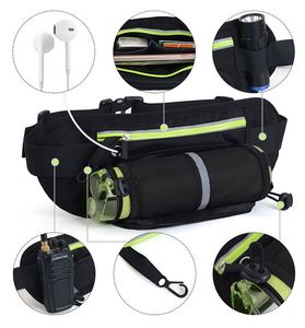 Riñonera Deportiva Ligera con Logotipo Personalizado y Porta Botella de Agua para Maratón y Senderismo - Product Image 4