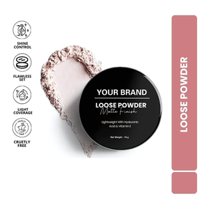 Poudre libre à bas prix avec plus de 5 nuances disponibles, logo de marque personnalisé disponible, poudre libre pour le maquillage - Product Image 3
