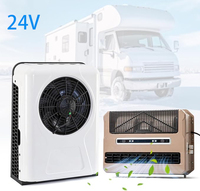 Climatiseur TELCOOL 24V DC de type split pour camping-car, adapté aux véhicules agricoles, aux remorques, aux excavatrices et aux fourgonnettes