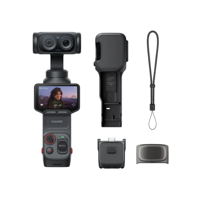 Insta360 Luna Ultra Dual-camera Handheld Gimbal Action Camera Pocket, Available Now for Quick Delivery