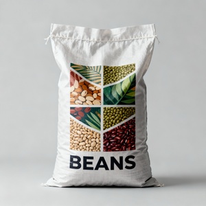 Sacs en polypropylène tissé personnalisables et imprimables, traçables, 25 kg, robustes, pour le stockage de céréales, de soja, de riz et de farine - Product Image 2