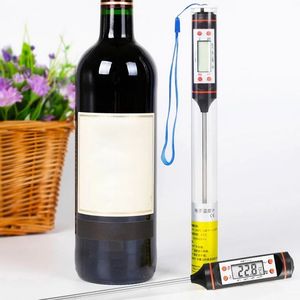 Dijital Et Termometresi Yemek Pişirme Mutfak Barbekü Probu Su Süt Yağ Sıvı Fırın Dijital Sıcaklık Sensörü Ölçer Termokupl - Product Image 5