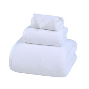 Ensemble de <span class=keywords><strong>3</strong></span> serviettes blanches luxueuses 100% coton épaisses ultra absorbantes de qualité hôtelière et <span class=keywords><strong>spa</strong></span> - Product Image 1