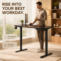 Table de jeu intelligente AOR en noyer massif avec mémoire de position, personnalisable en couleur, vente en gros usine