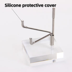 高品质方形玻璃和金属支架亚克力展示架促销 - Product Image 2