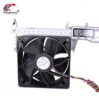 Ventilateur de refroidissement pour onduleur, livraison gratuite, haute Performance, 12V 24V, 120x120x38MM, 4 fils, cc, sans balais